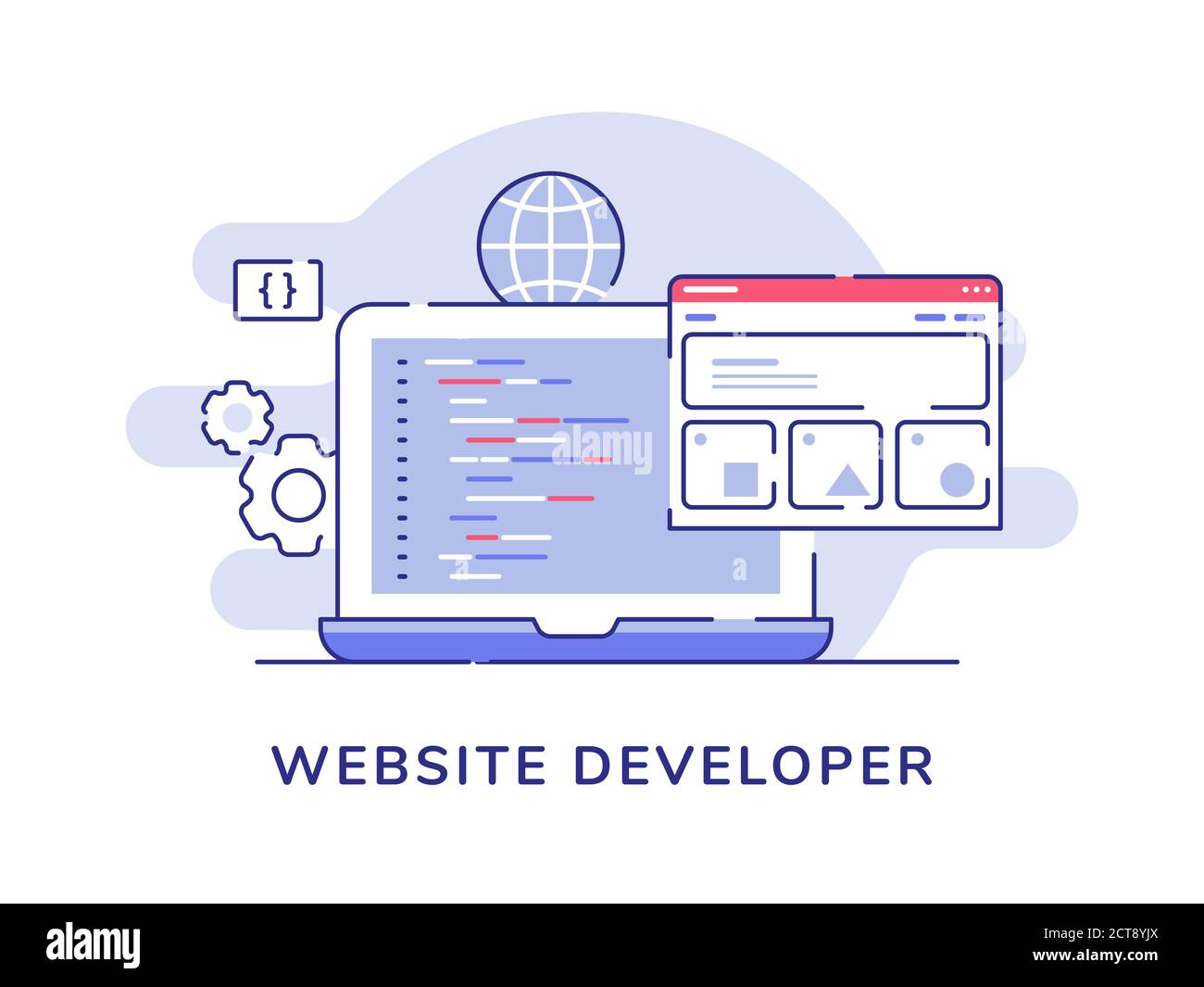 Flat ui colors Cut Out Stock Images & Pictures - Alamy