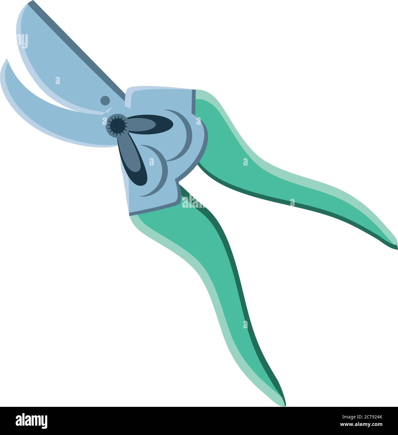 garden pliers detailed style icon design, Gardening planting and nature