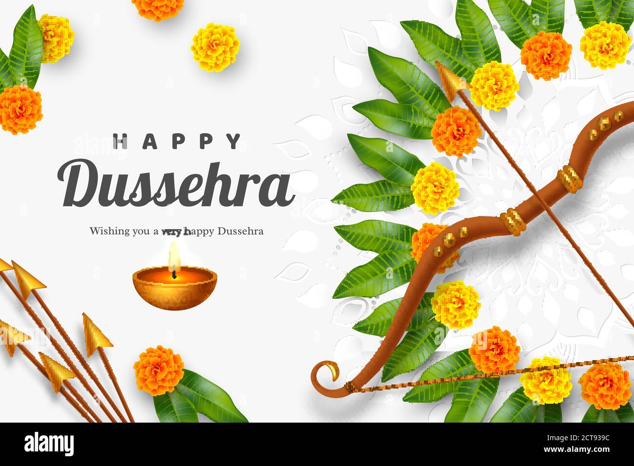Happy Dussehra banner Stock Vector Image & Art - Alamy