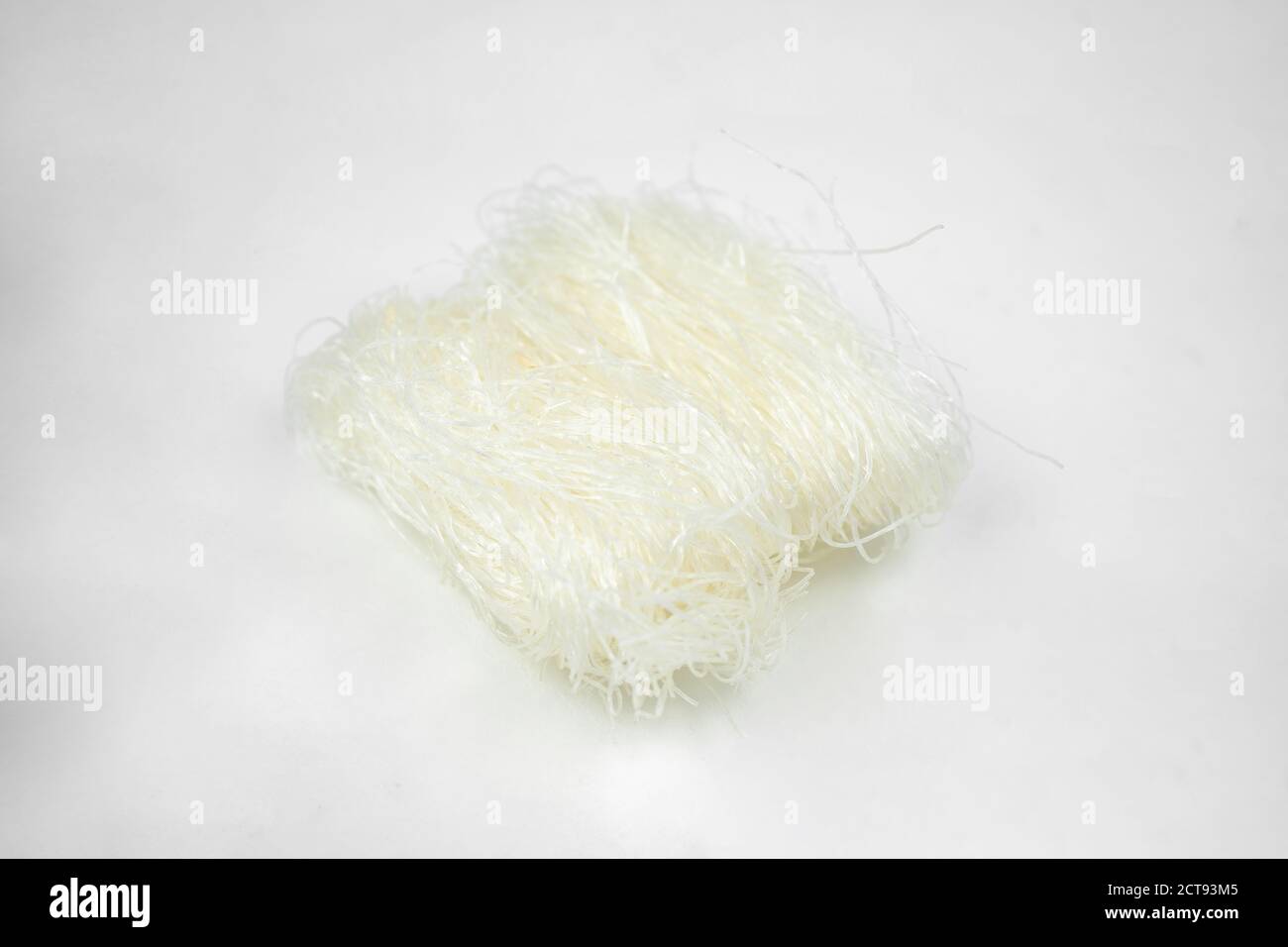 uncooked dry glass noodle, white bean asian vermicelli, rice noodles