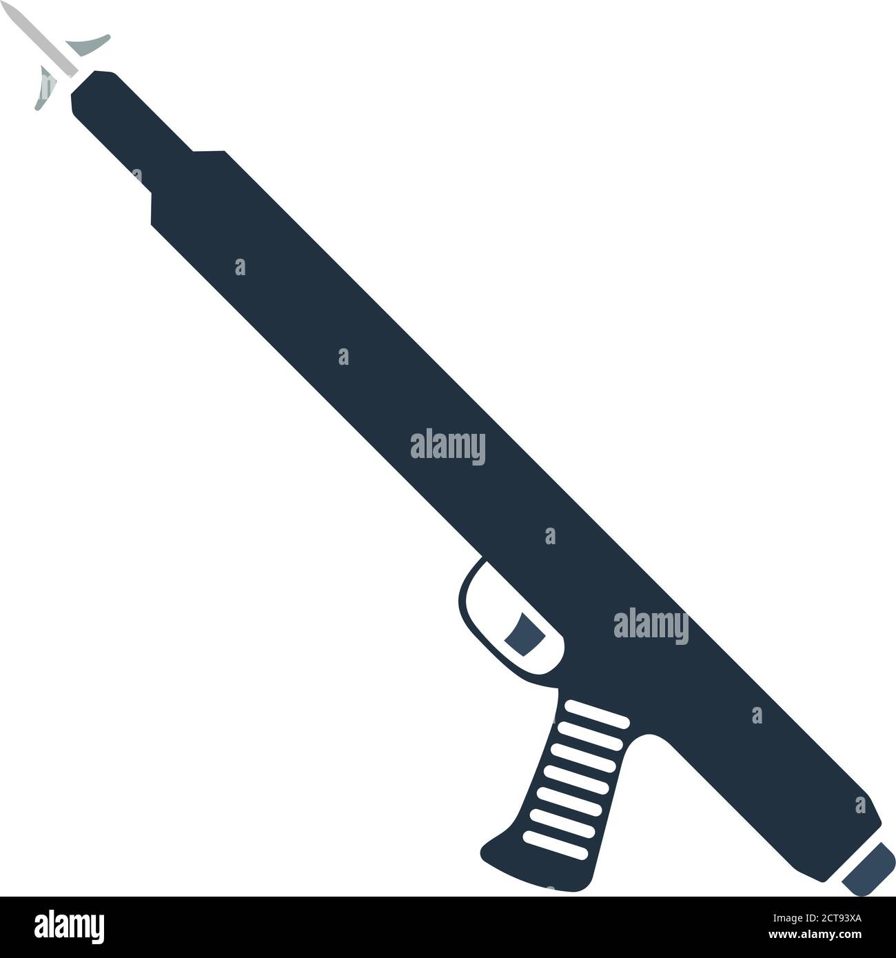 Harpoon gun Cut Out Stock Images & Pictures - Alamy