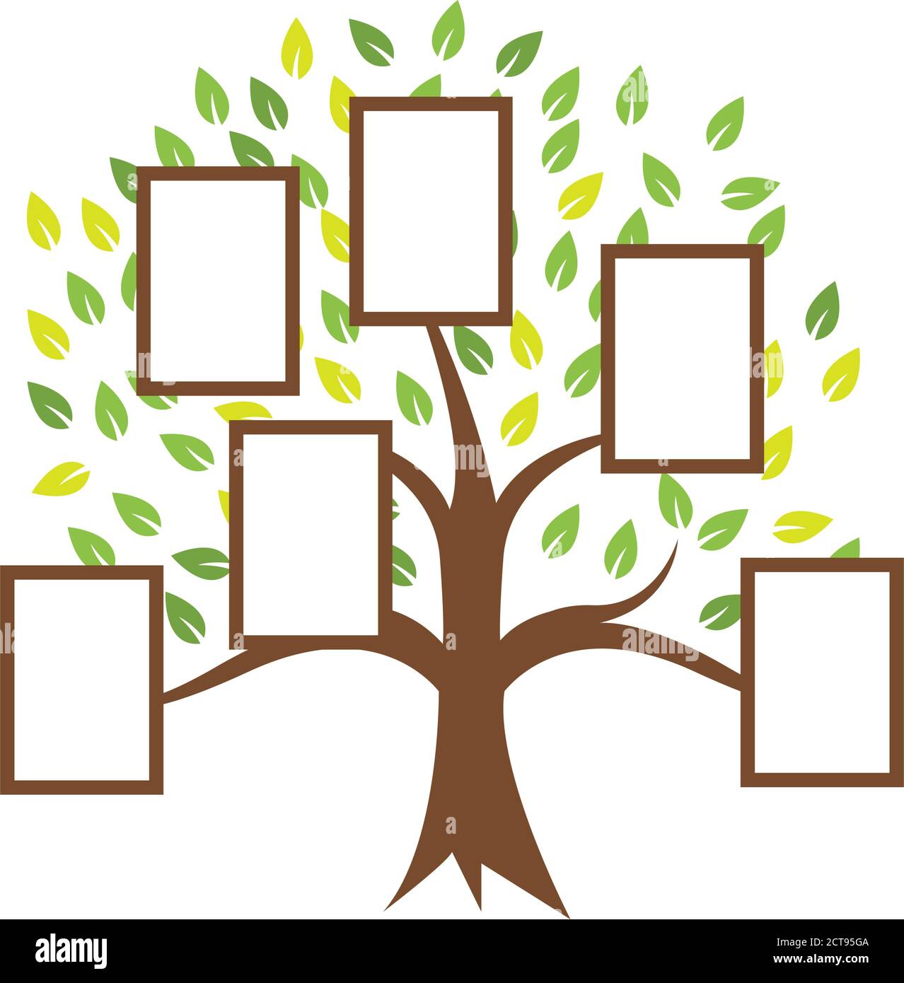 Family tree chart hi-res stock photography and images - Alamy