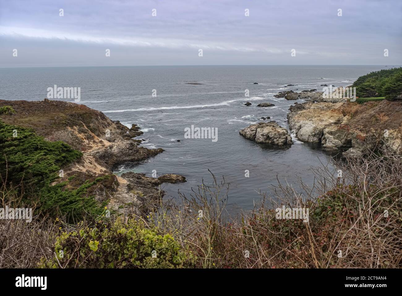 Big Sur California coast and the pacific ocean California Stock Photo ...