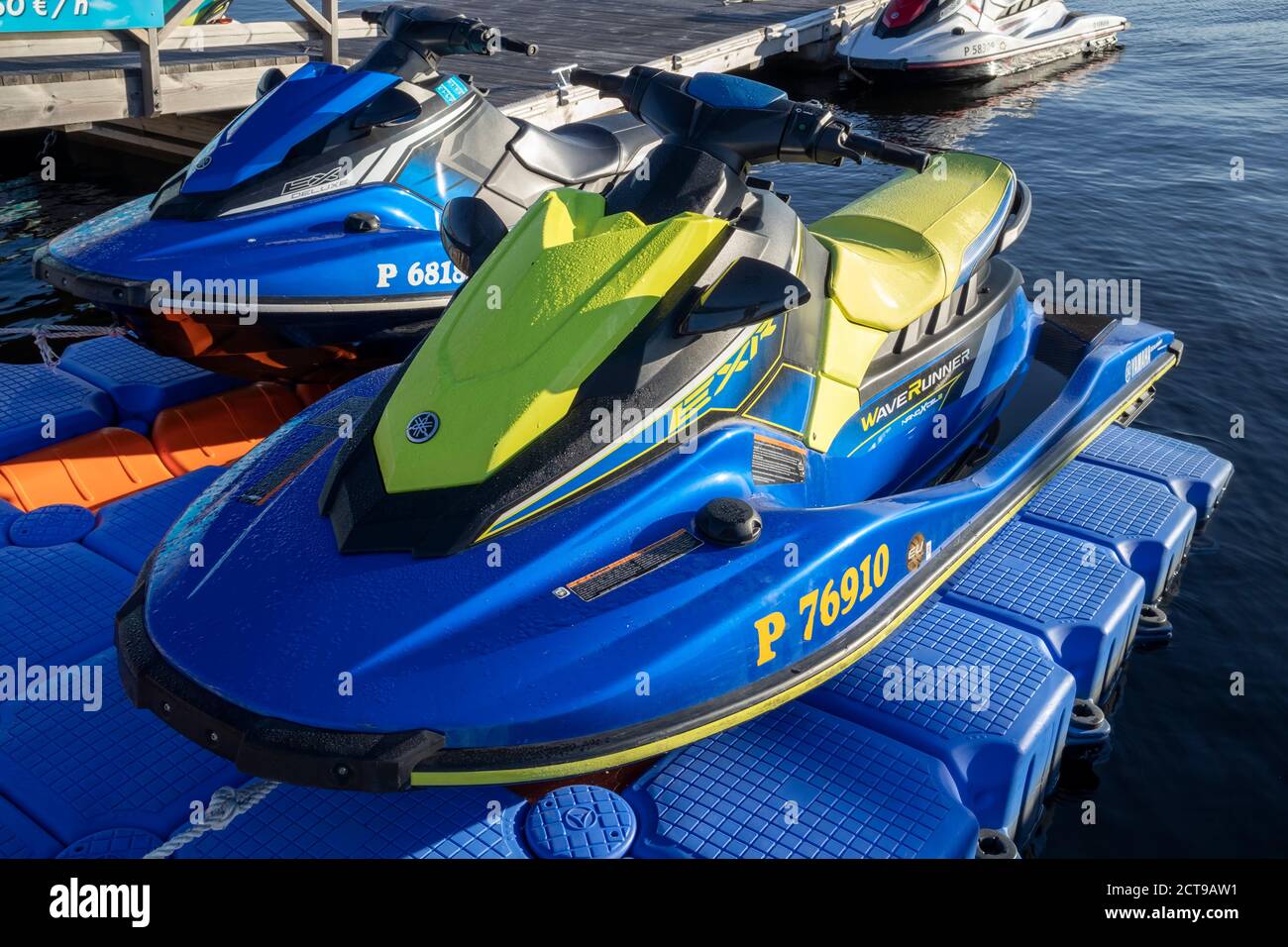 Water scooters hires stock photography and images Alamy