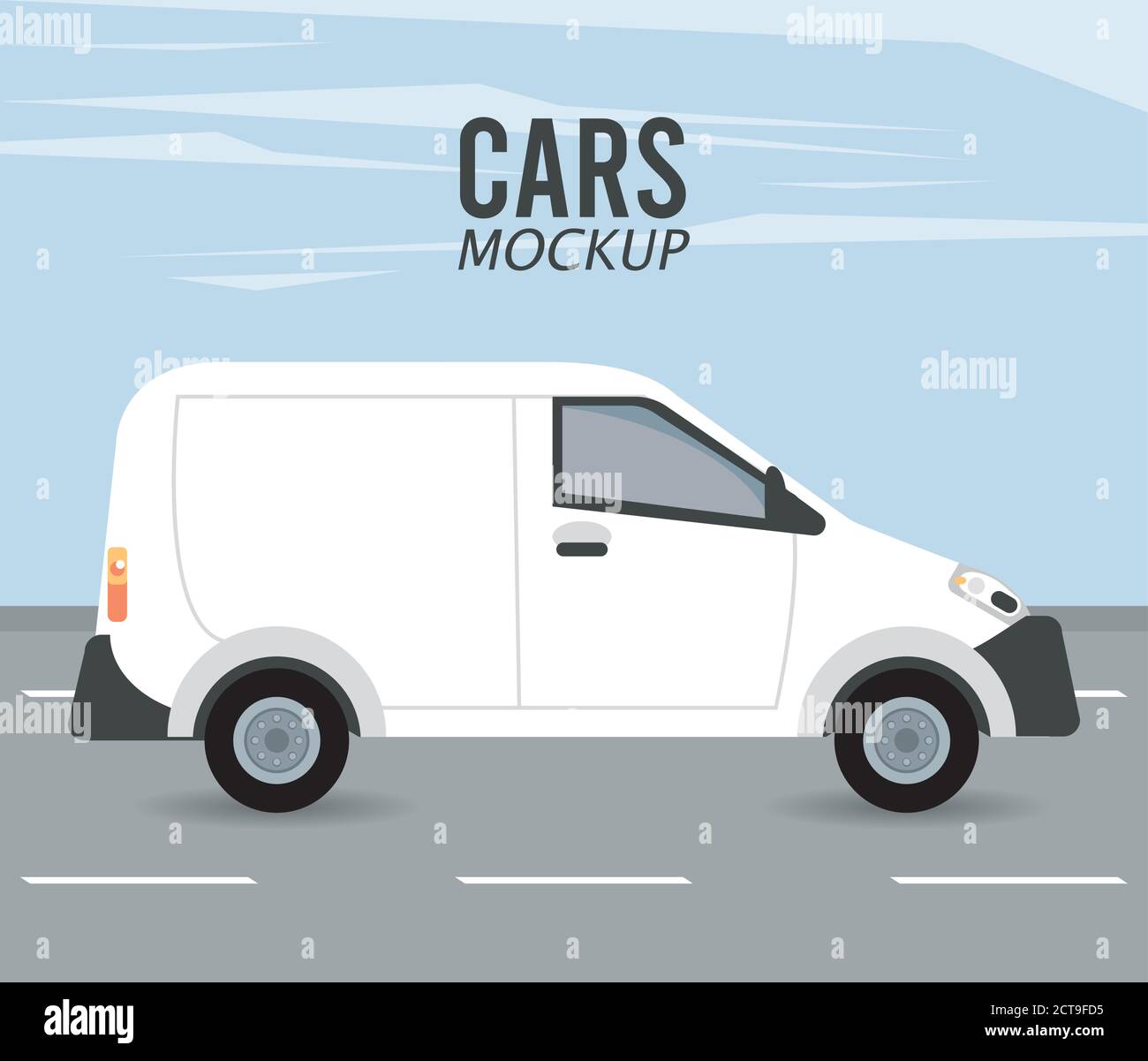Download 17 Mini Van Car Branding Mockup Branding Mockups Yellowimages Mockups