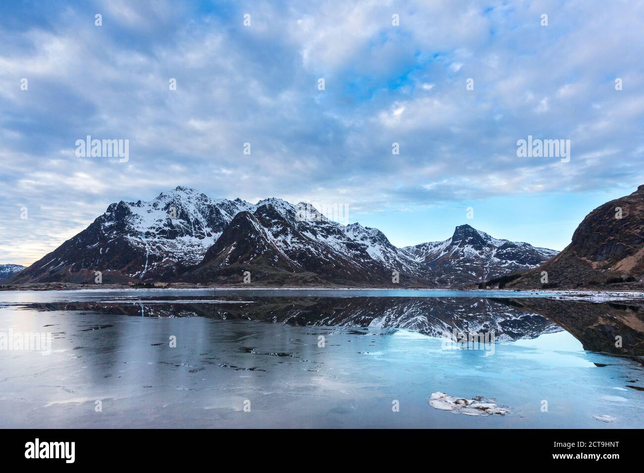 Norway, Lofoten, Coastline of Vestvagoy Stock Photo Alamy