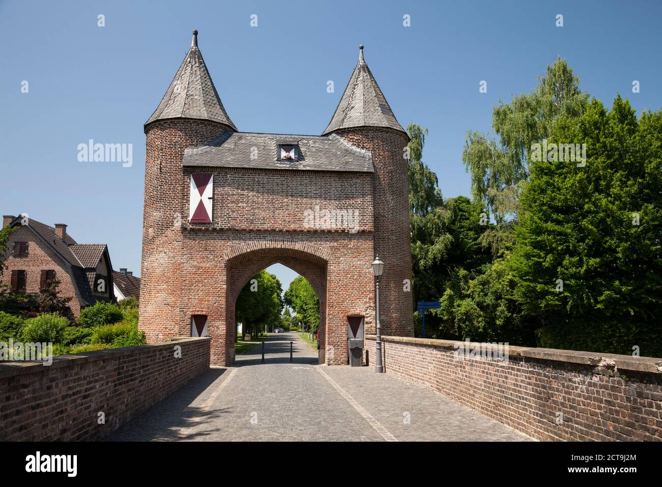 Germany, North Rhine-Westphalia, Xanten, Klever Tor Stock Photo