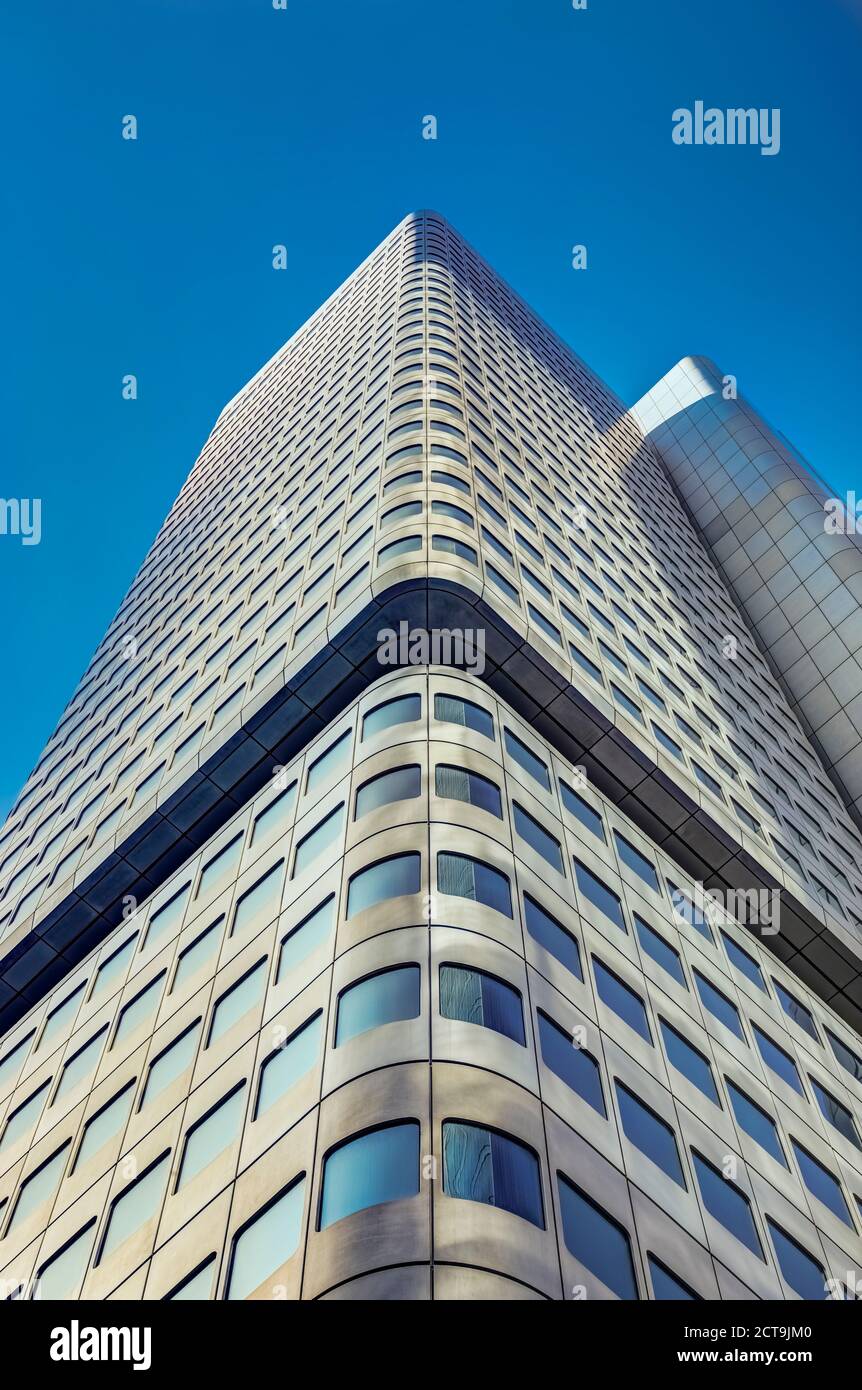 Germany, Hesse, Frankfurt, Silver Tower, view from below Stock Photo