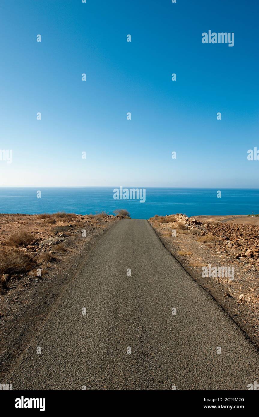 Spain, Fuerteventura, Costa Calma, coast area Stock Photo