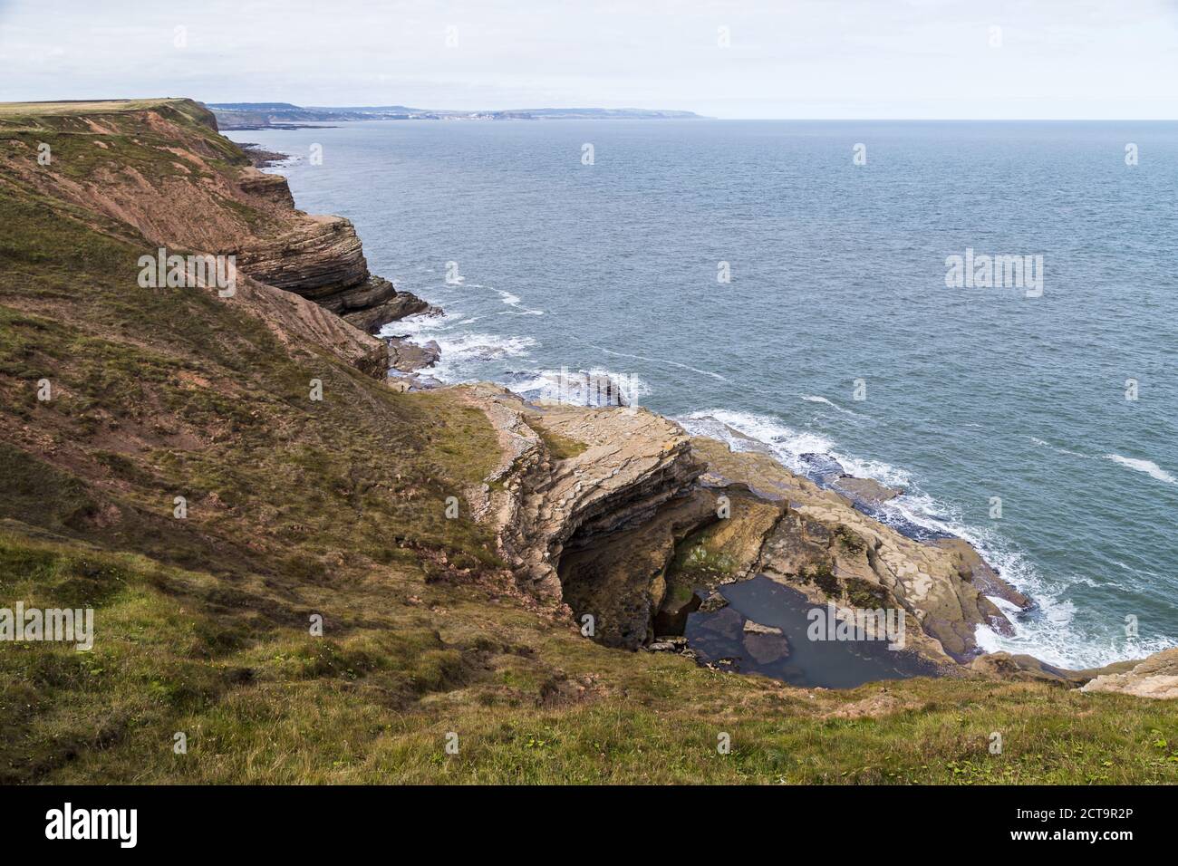 Coastline filey brigg hi-res stock photography and images - Alamy