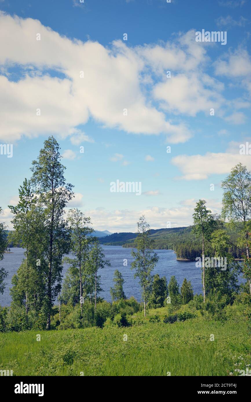 Sweden, Stroemsund, Landscape along Vildmarksvaegen Stock Photo - Alamy