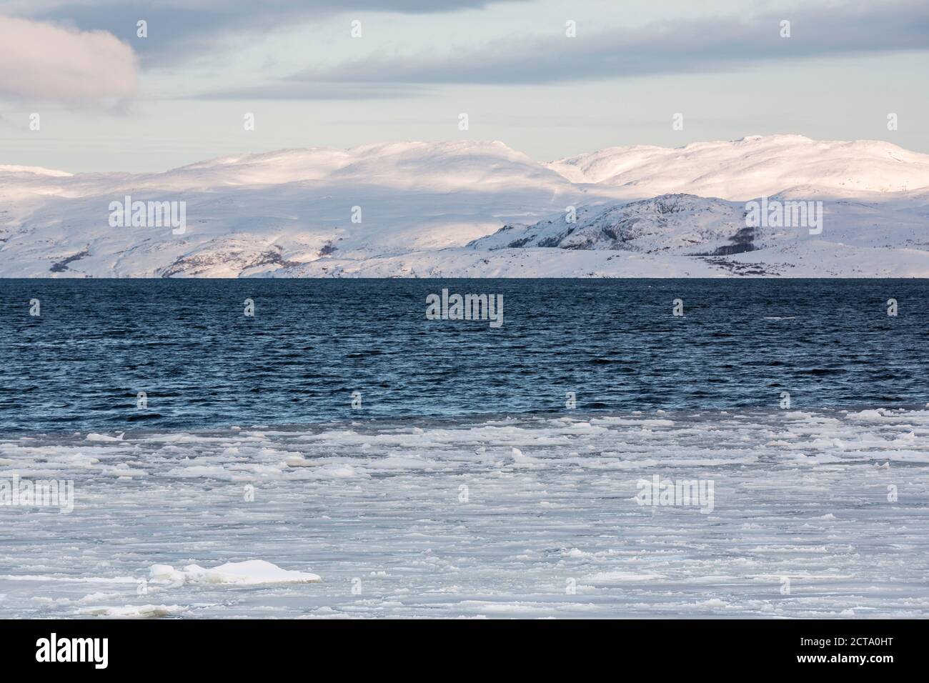 Norway, Barents Sea near Kirkenes Stock Photo