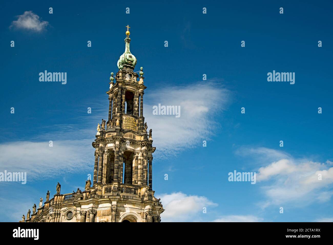 Germany, Saxony, Dresden, Catholic Church of the Royal Court of Saxony Stock Photo