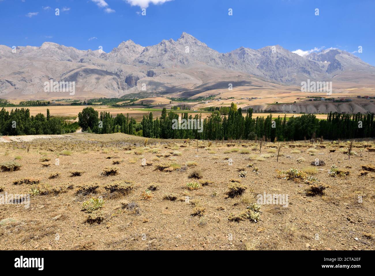 Turkey, Aladaglar National Park, View towards Demirkazik peak Stock