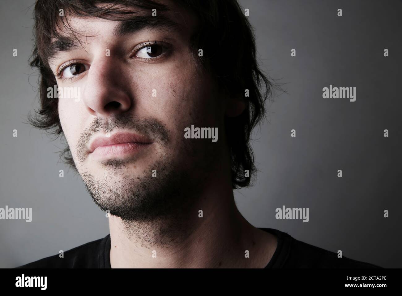 Young man close hi-res stock photography and images - Alamy