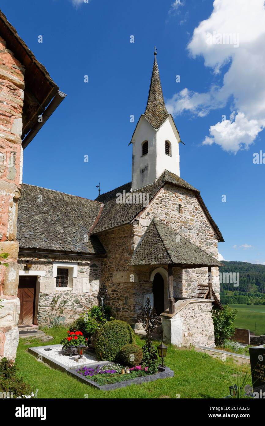 Austria, Carinthia, View of Palatine Church Stock Photo