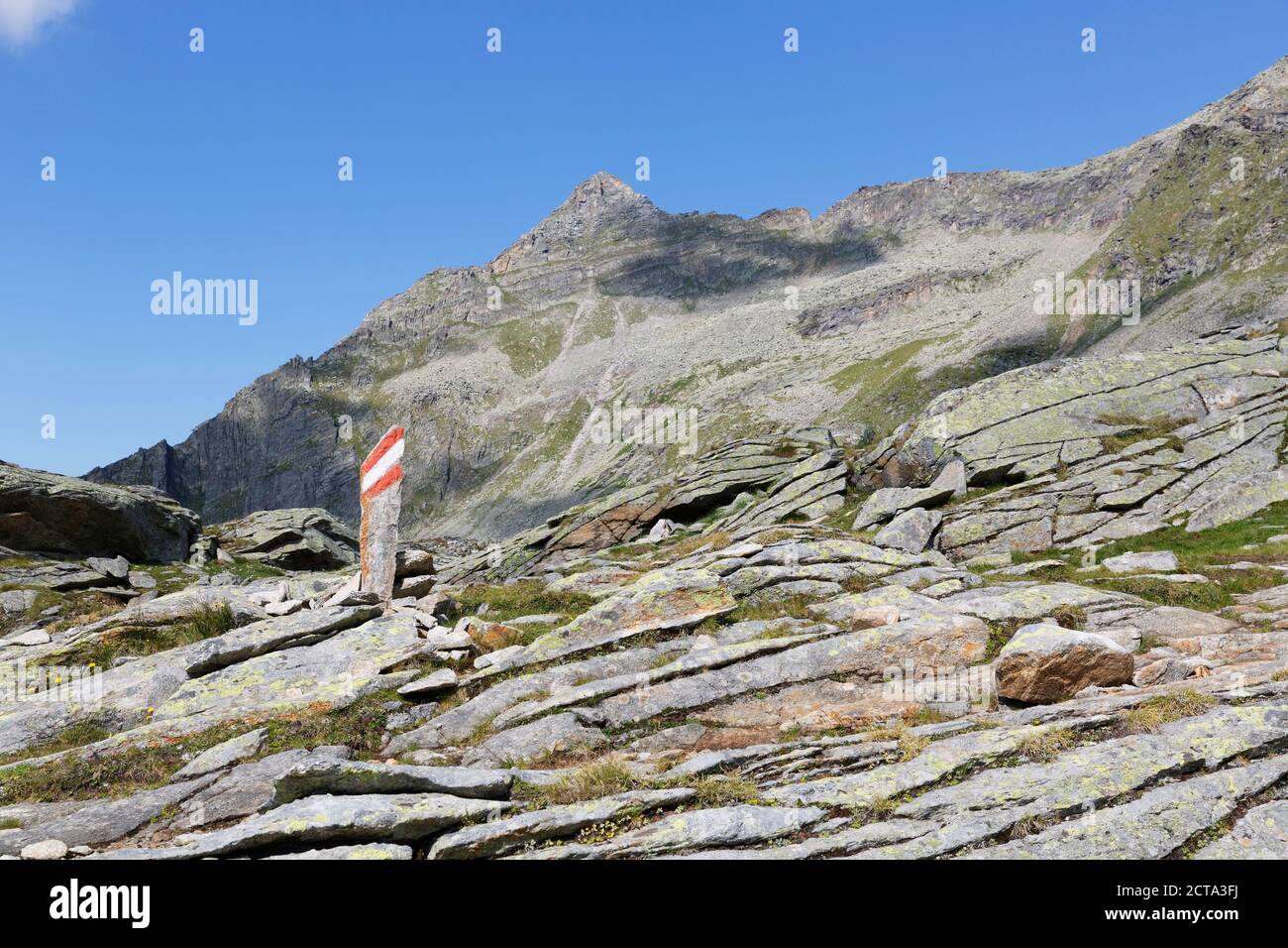 Austria, Carinthia, Obervellach, Upper Tauern, Reisseckgruppe, view of Kammwand Stock Photo