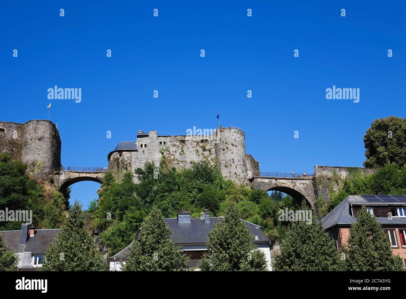 Belgium, Ardennes, Bouillon, Bouillon Castle Stock Photo Alamy