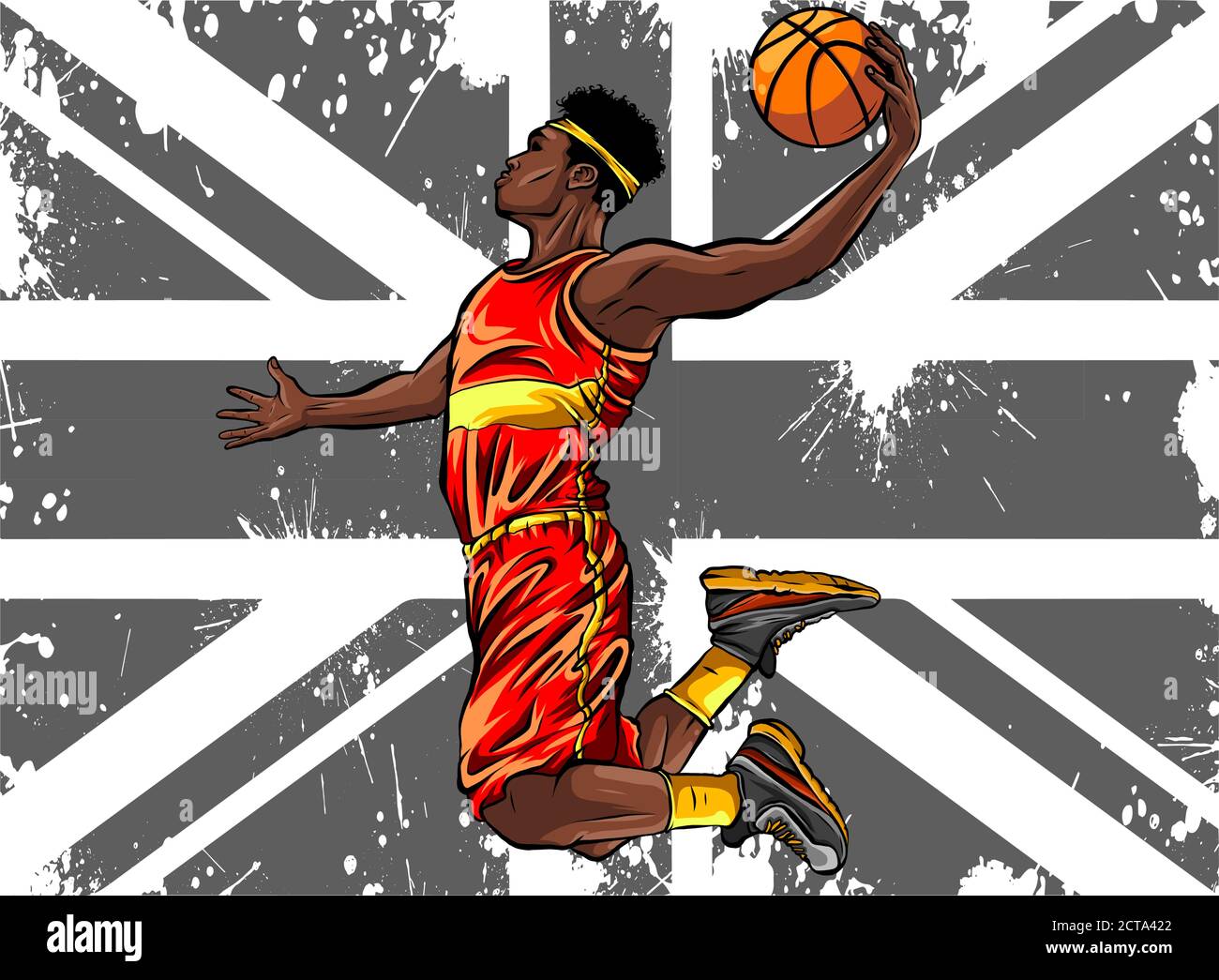Black Male Basketball Player Running While Bouncing The Ball In A Dynamic Position Stock Vector Image Art Alamy Black Male Basketball Player Running While Bouncing The Ball In A Dynamic Position Stock Vector Image Art Alamy
