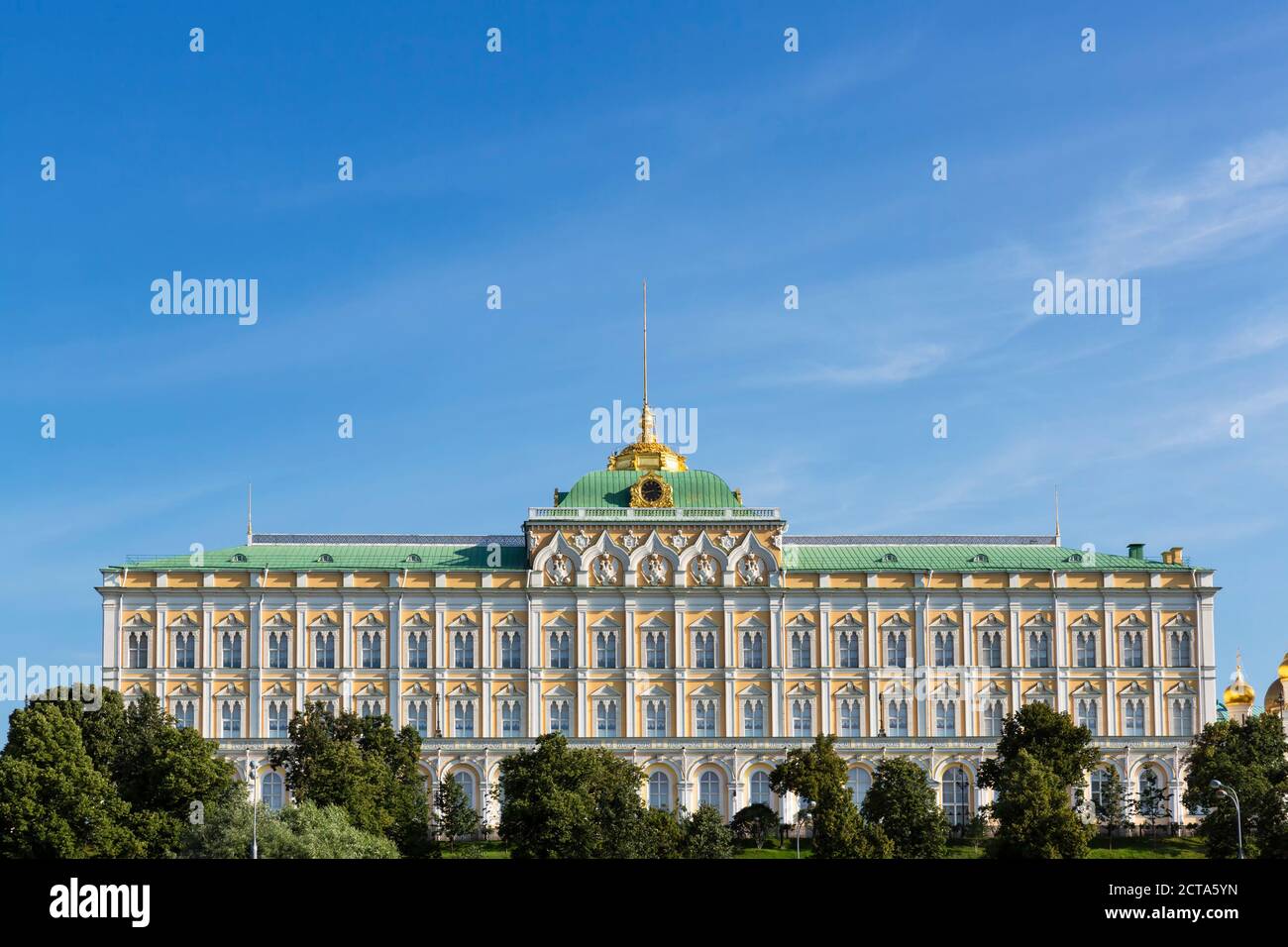 Russia, Moscow, Grand Kremlin Palace Stock Photo