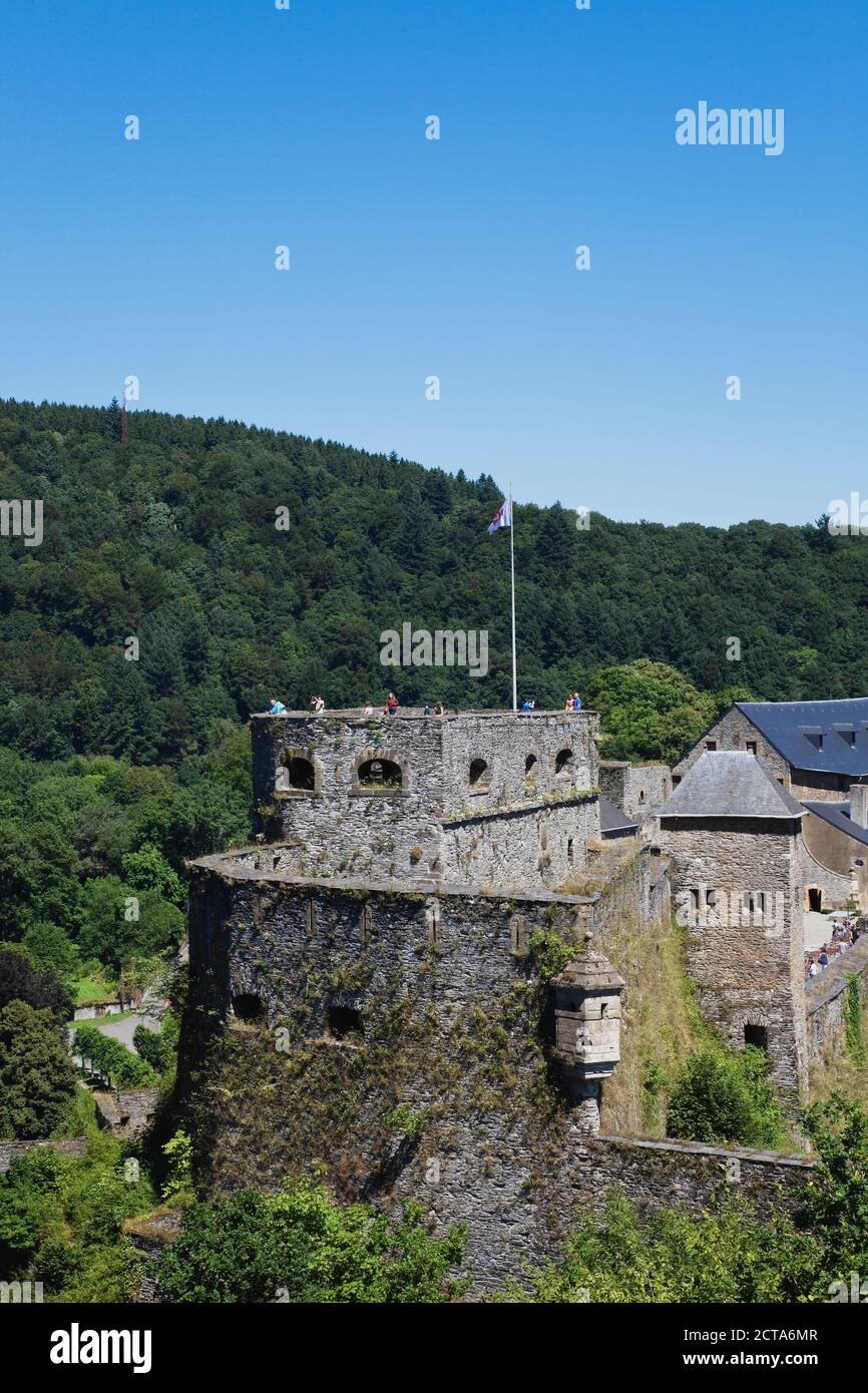 Belgium, Ardennes, Bouillon, Bouillon Castle Stock Photo Alamy