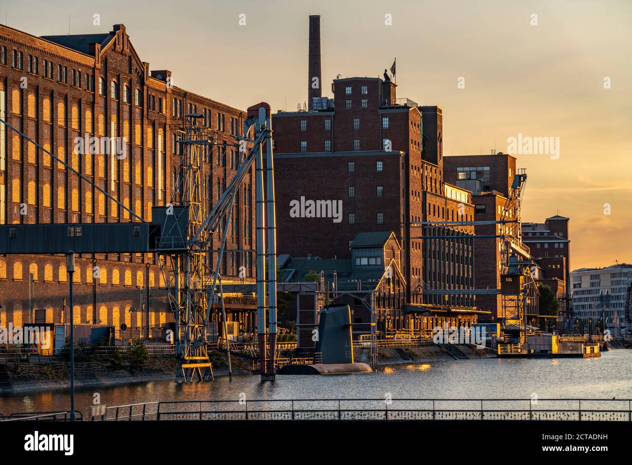 The Inner Harbor A Historic Inland Port In Duisburg Building Kuppersmuhle Mkm Museum Kuppersmuhle For Modern Art And Werhahn Muhle Former Mill G Stock Photo Alamy