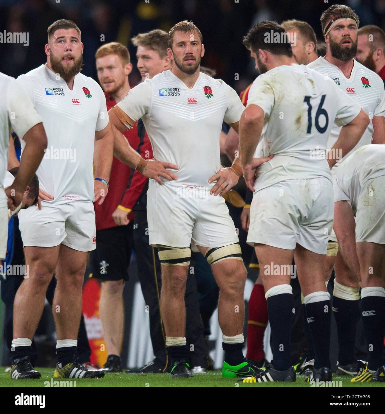 Chris Robshaw  England v Wales Rugby World Cup 2015   Picture Credit : © Mark Pain / Alamy Stock Photo