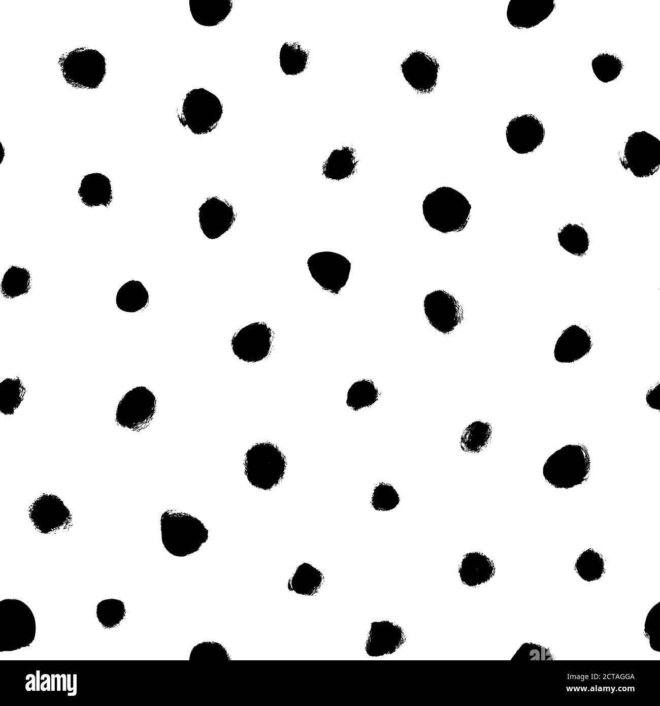 Grunge spots hand drawn vector seamless pattern Stock Vector Image ...