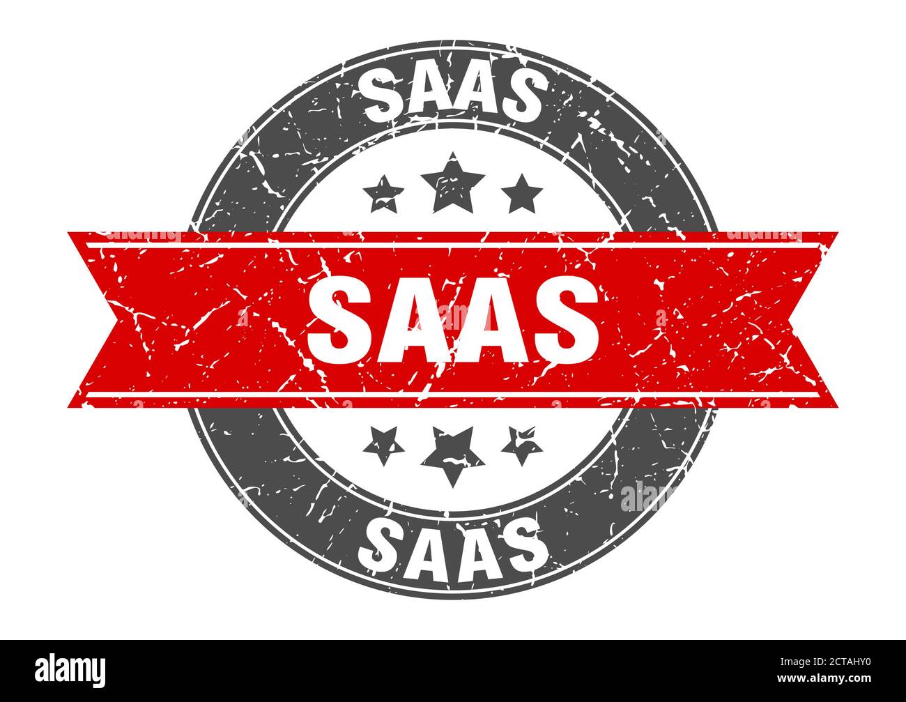 saas round stamp with ribbon. sign. label Stock Vector Image & Art - Alamy