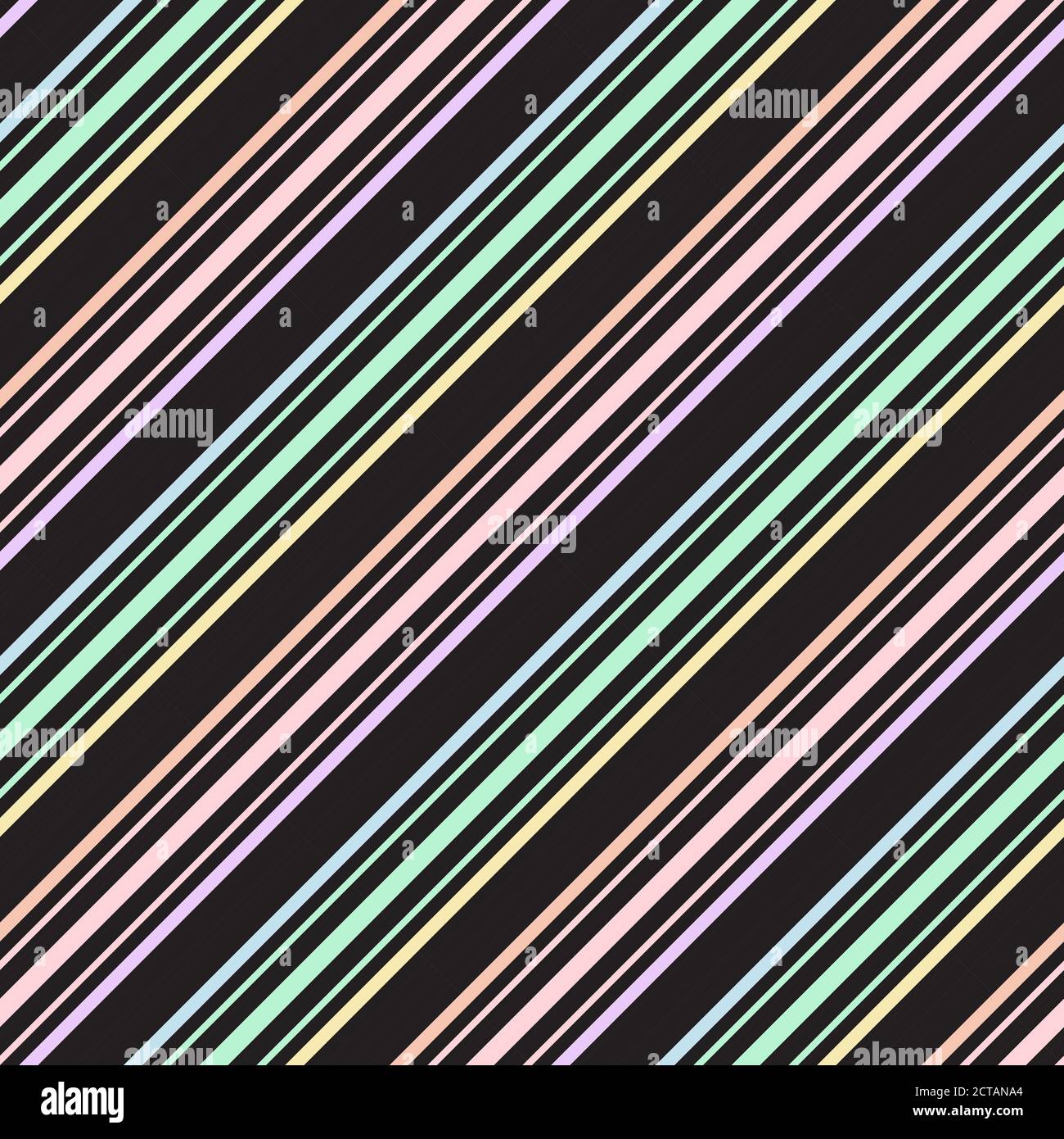 Rainbow striped seamless pattern background suitable for fashion textiles, Stock Vector