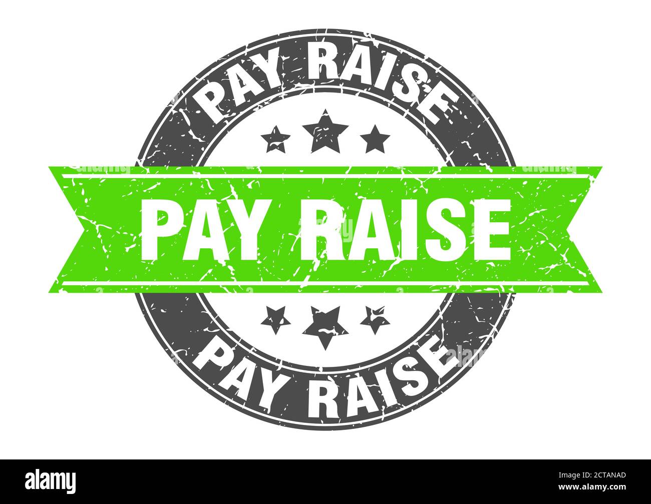 Pay Rise Sticker pay raise round stamp with ribbon. sign. label Stock Vector Image & Art ...