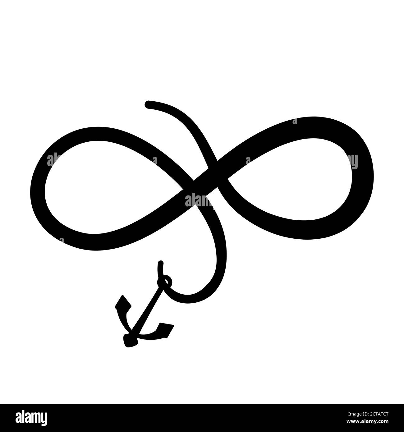 Brimming with symbolism and personal meaning this Infinity Anchor tattoo  combines 2 very iconic  Infinity anchor tattoo Infinity tattoos Wrist  tattoos for guys
