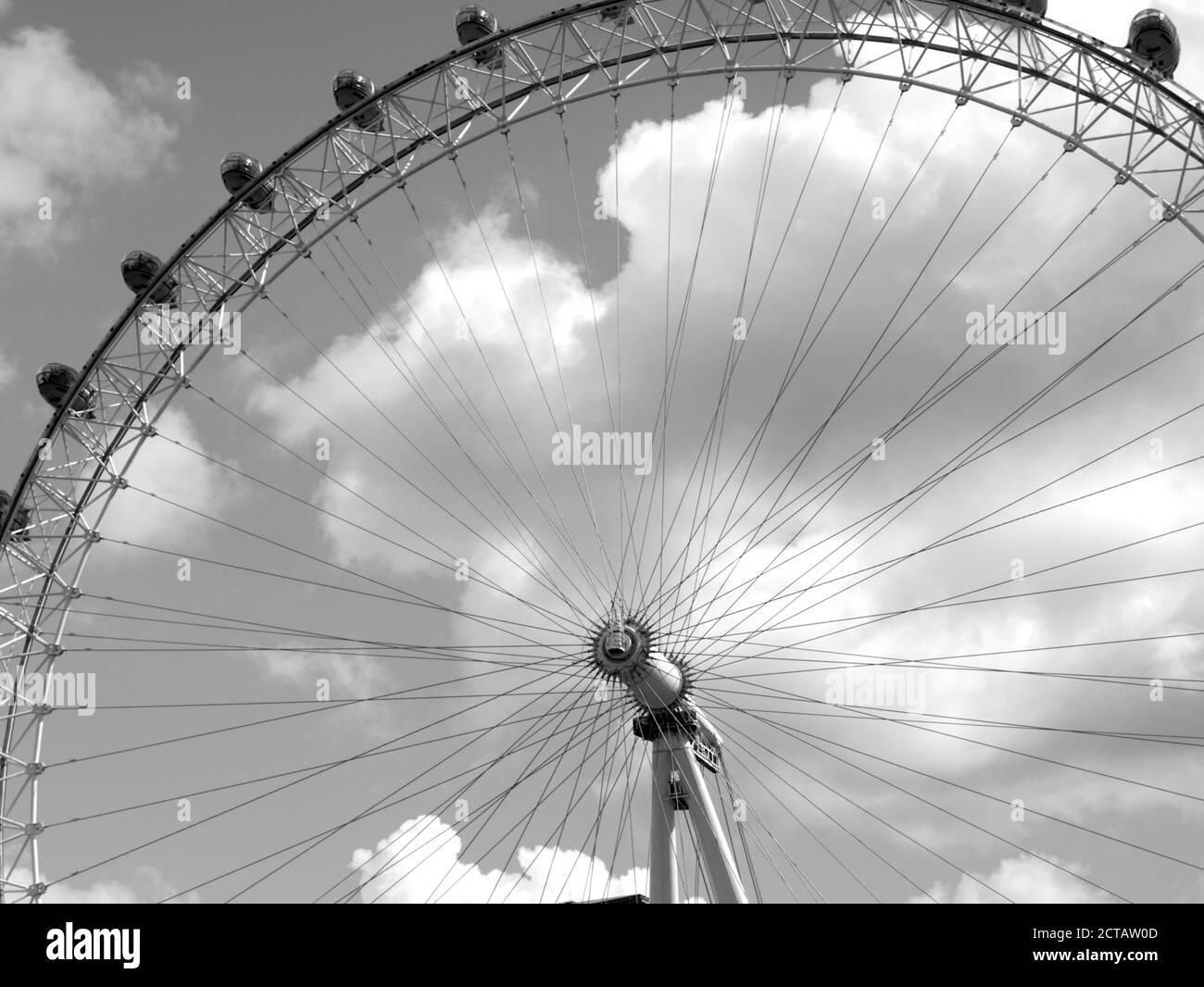 The London Eye is Europes tallest cantilevered observation wheel. One