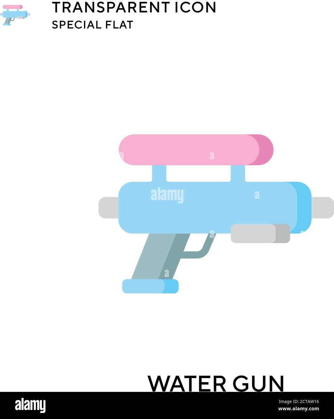 Watergun vector vectors Stock Vector Images - Alamy