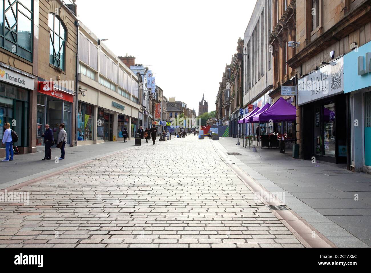 Paisley town centre hires stock photography and images Alamy