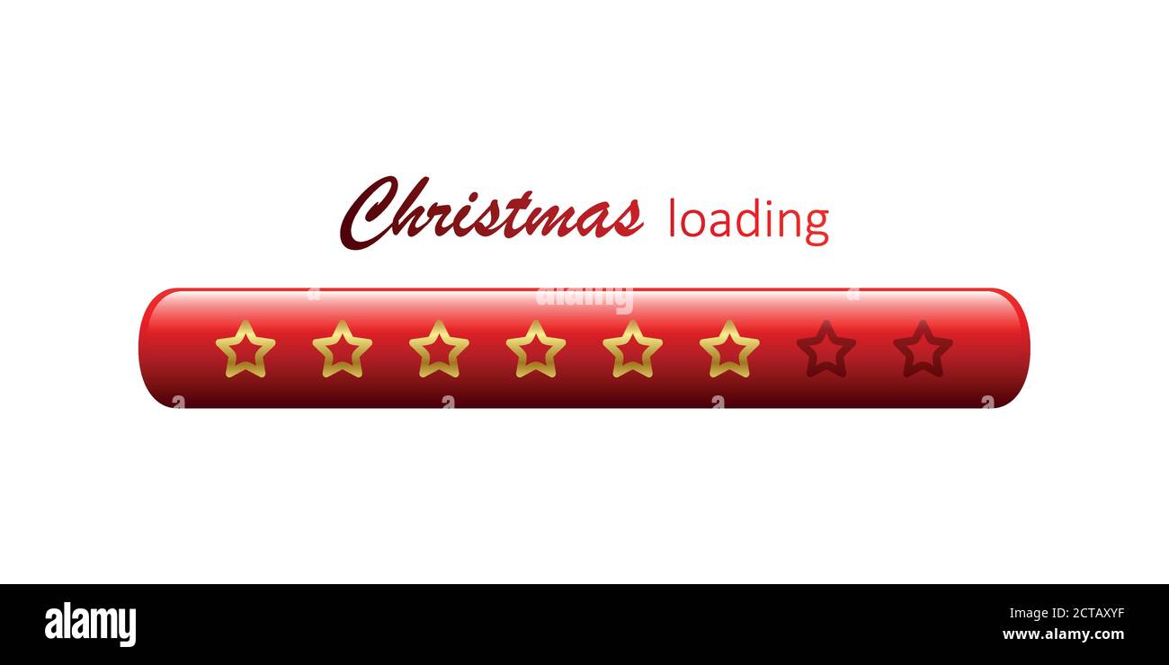 With Loading Bar Gold Star High Resolution Stock Photography and Images ...
