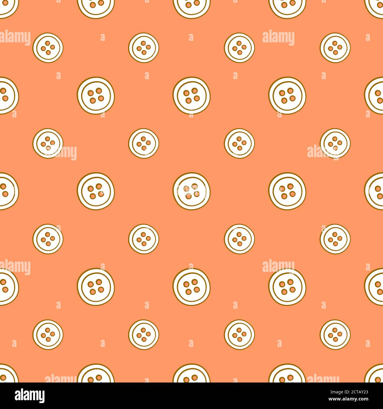 Seamless pattern with clothing buttons. Vector illustration Stock ...