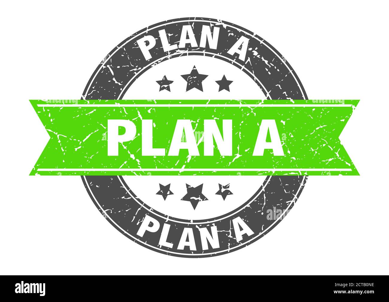 Plan A Sign plan a round stamp with ribbon. sign. label Stock Vector Image & Art ...