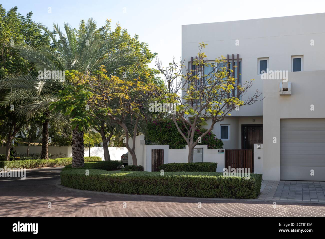 Villa with garage in compound. Al Mouj, The Wave, Muscat, Oman Stock