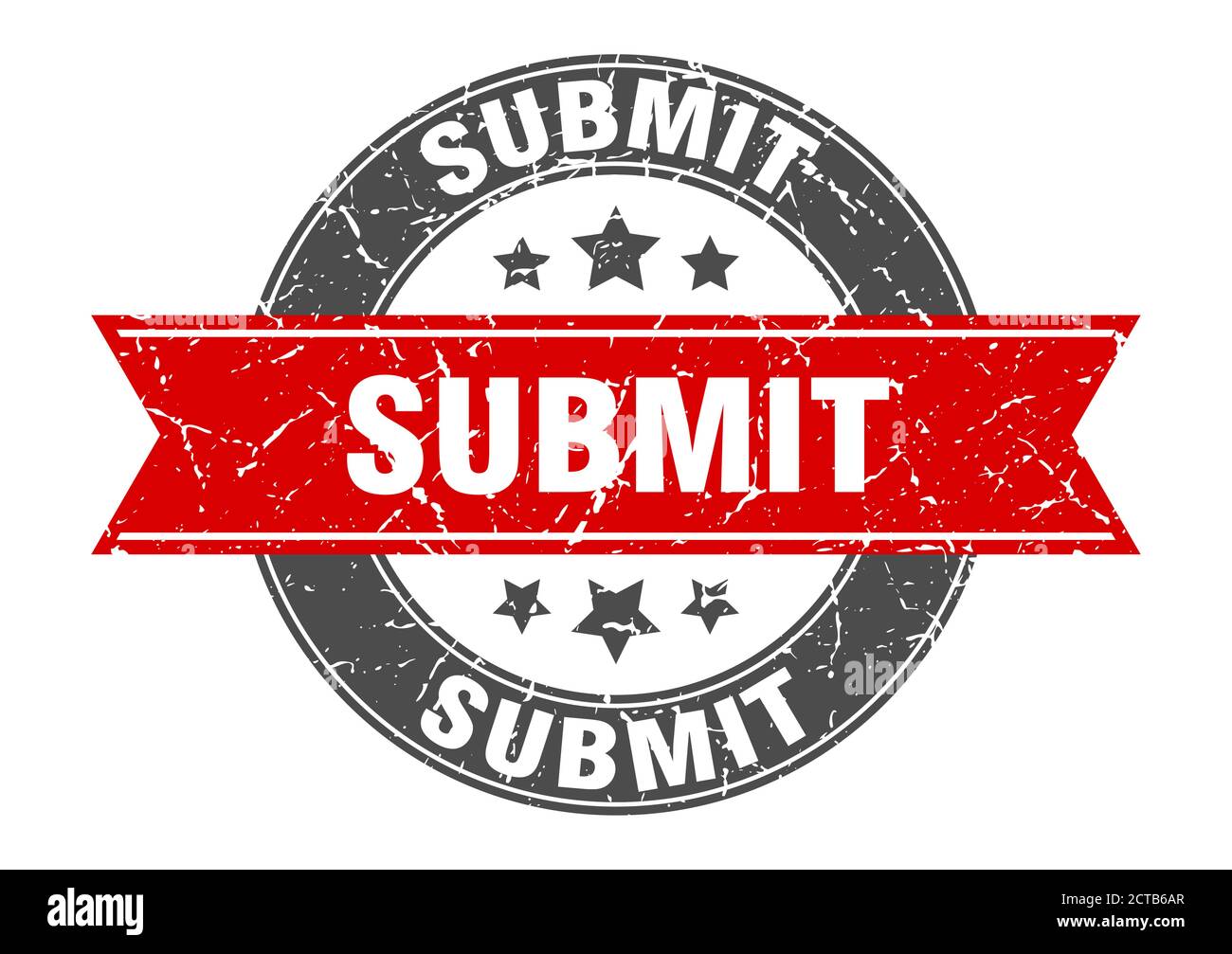 Submit Ribbon Submit stamp sign seal hi-res stock photography and images - Alamy