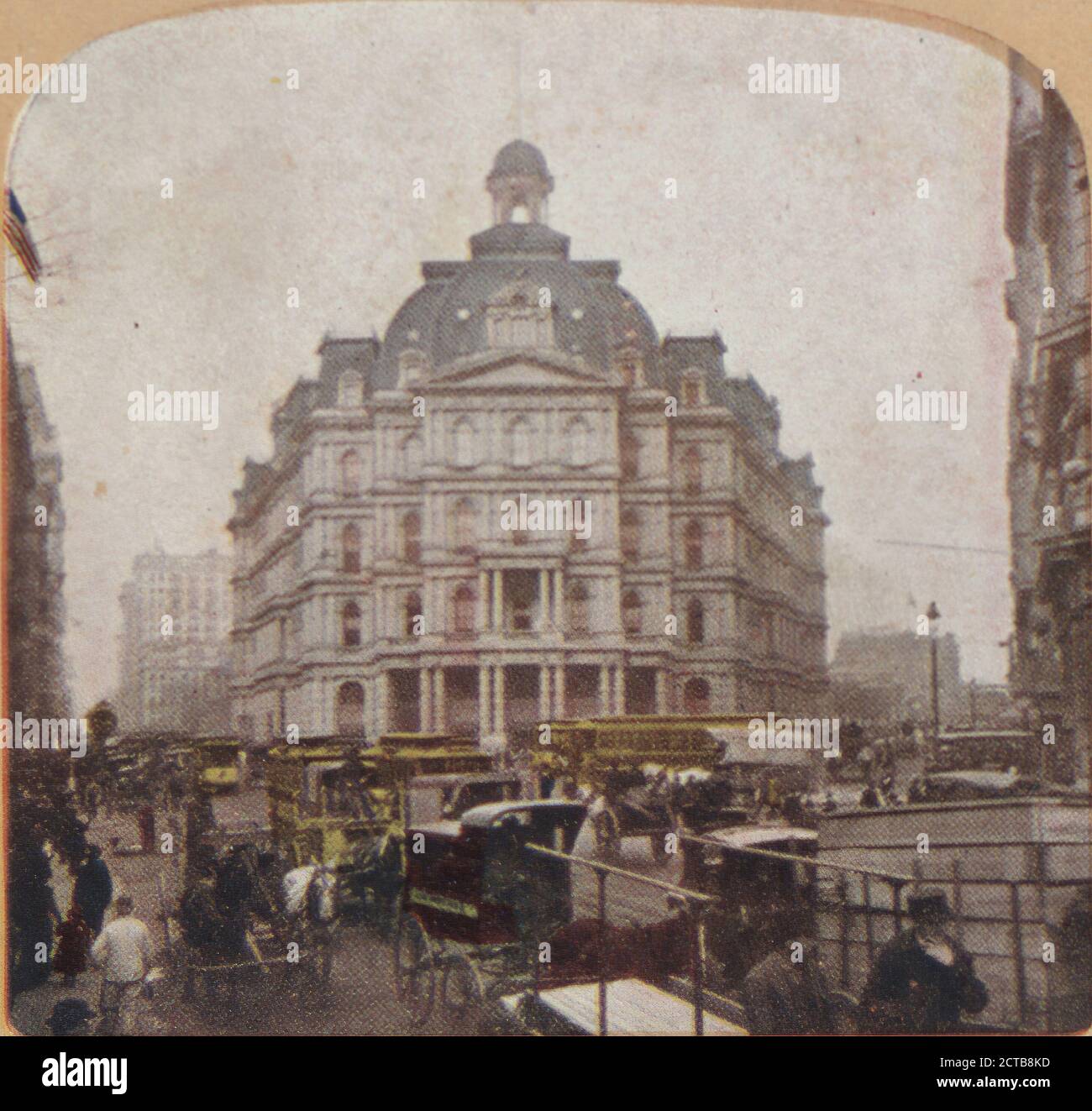 New York's immense post office., 1905, New York (State), New York (N.Y.), New York, Manhattan (New York, N.Y Stock Photo