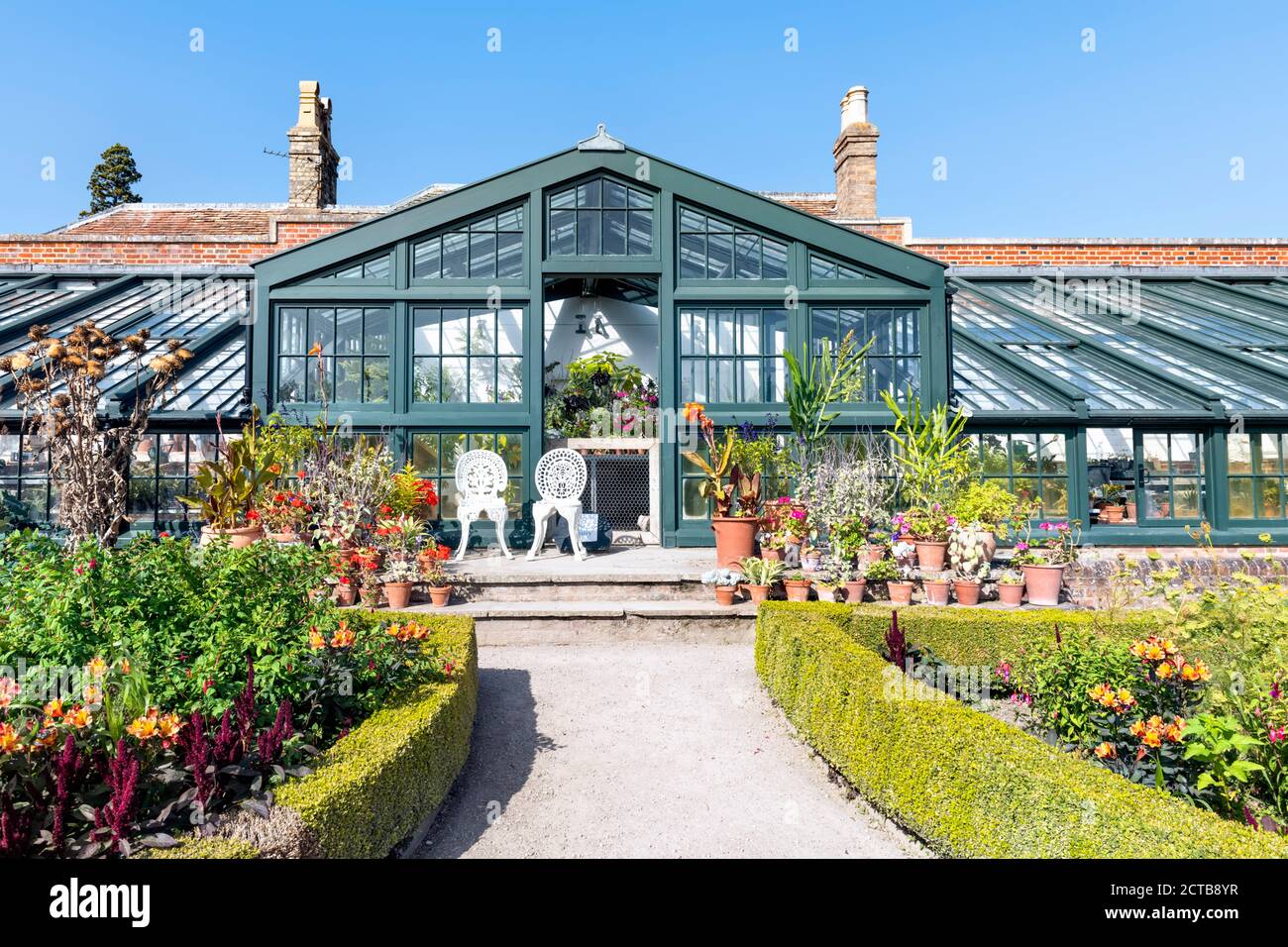 The Greenhouse, Wimpole Estate, Cambridge UK Stock Photo