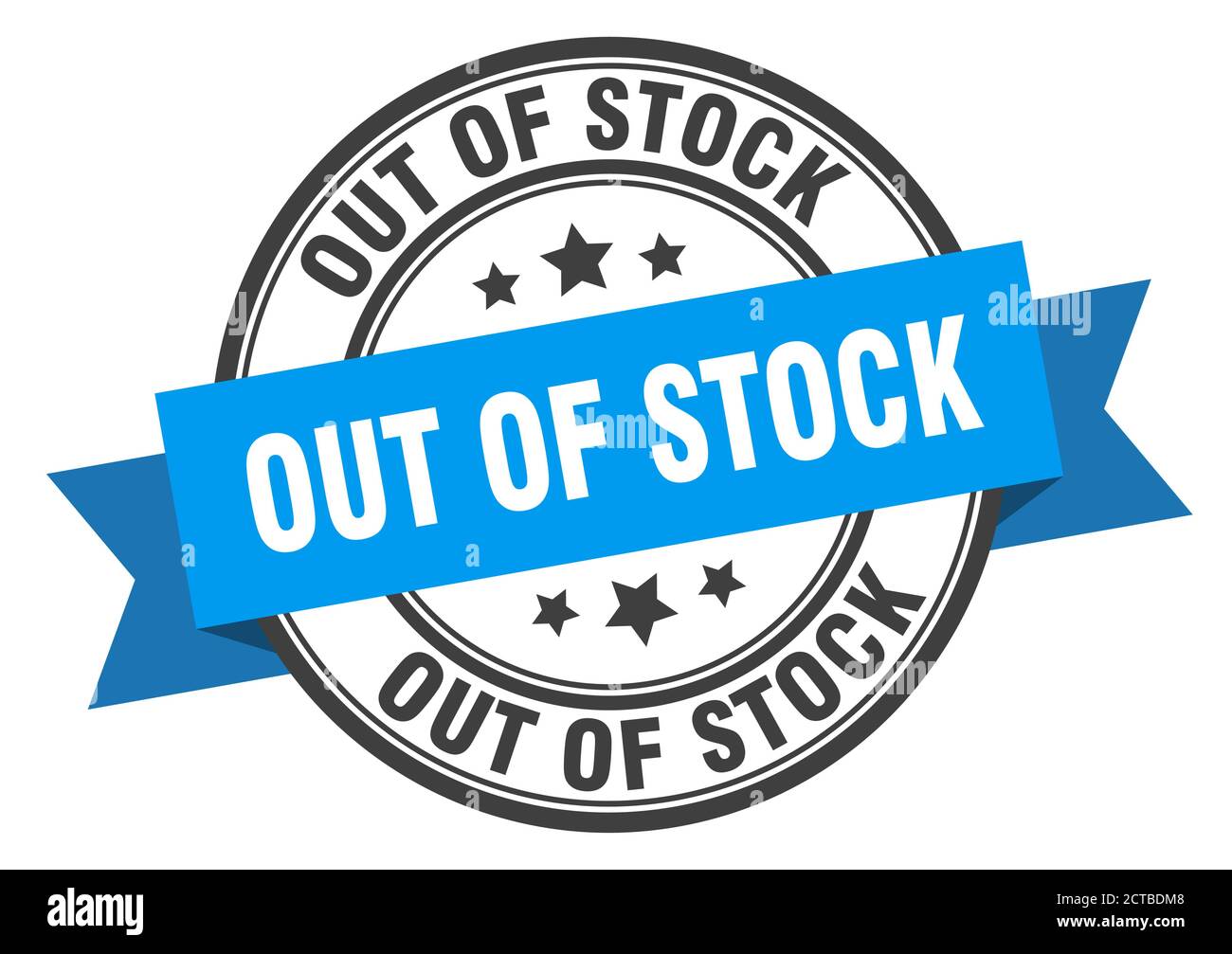 Out stock ribbon label hi res stock photography and images Alamy
