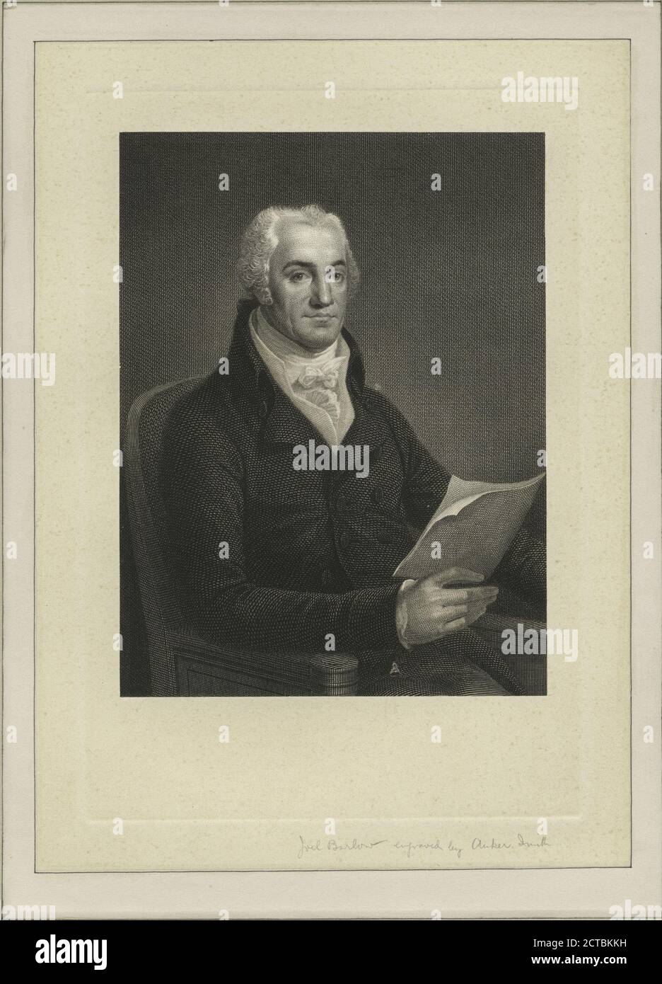 Joel Barlow, still image, 1783 - 1890 Stock Photo