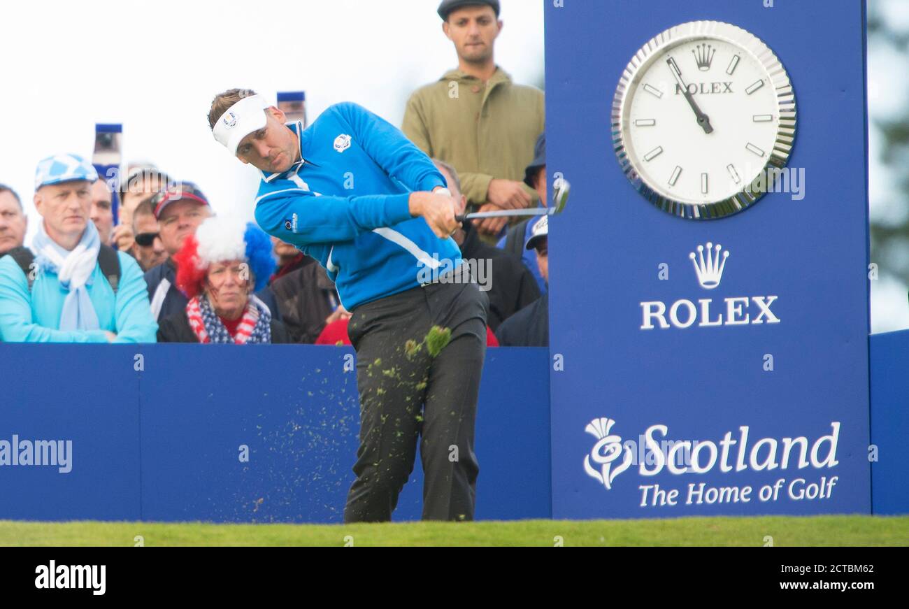 Ian Poulter. The Ryder Cup 2014 - Gleneagles. Picture : Mark Pain / Alamy Stock Photo