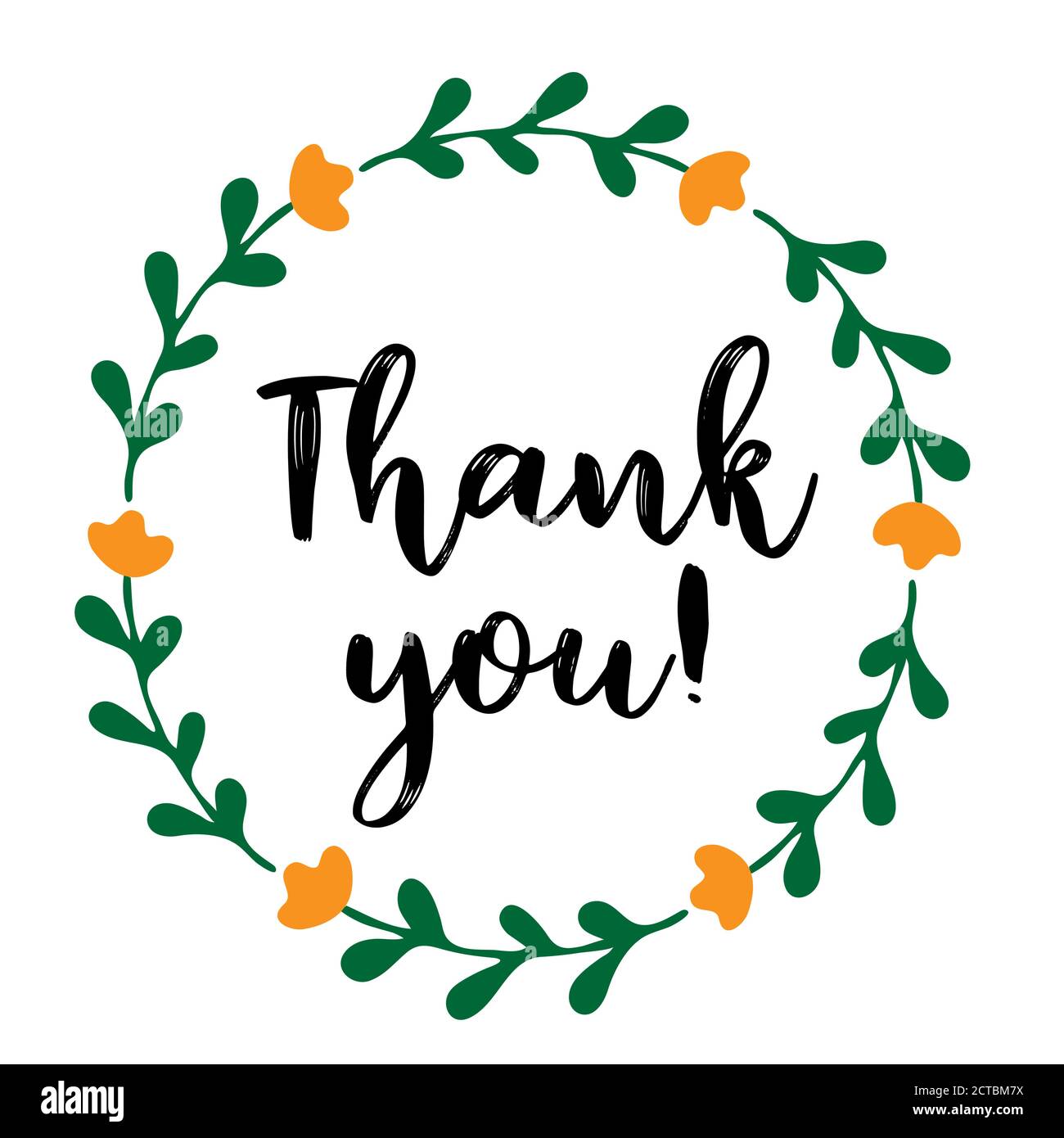 Thank you stamp, Stock vector