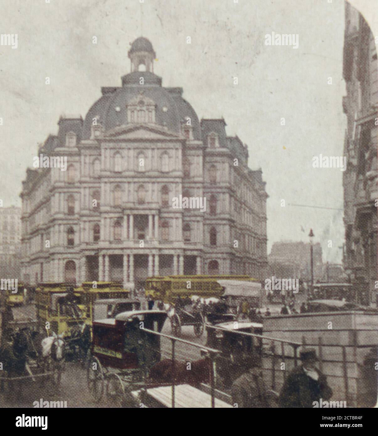 New York's immense post office., 1905, New York (State), New York (N.Y.), New York, Manhattan (New York, N.Y Stock Photo