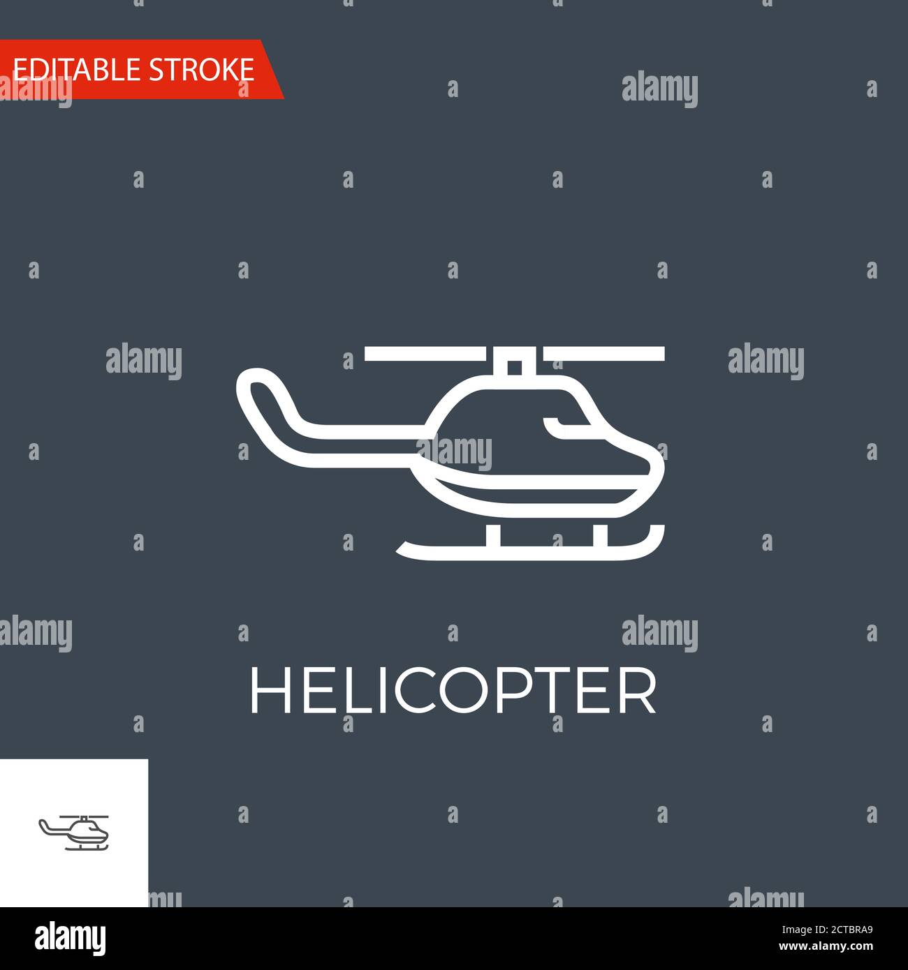 Helicopter outline Stock Vector Images - Alamy