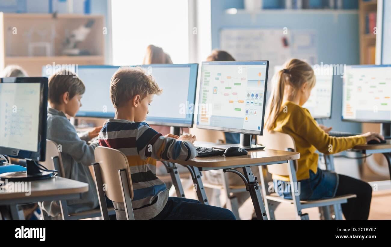 Elementary School Computer Science Classroom: Smart Little ...