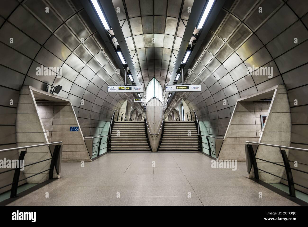 Southwark underground station, London, United Kingdom Stock Photo